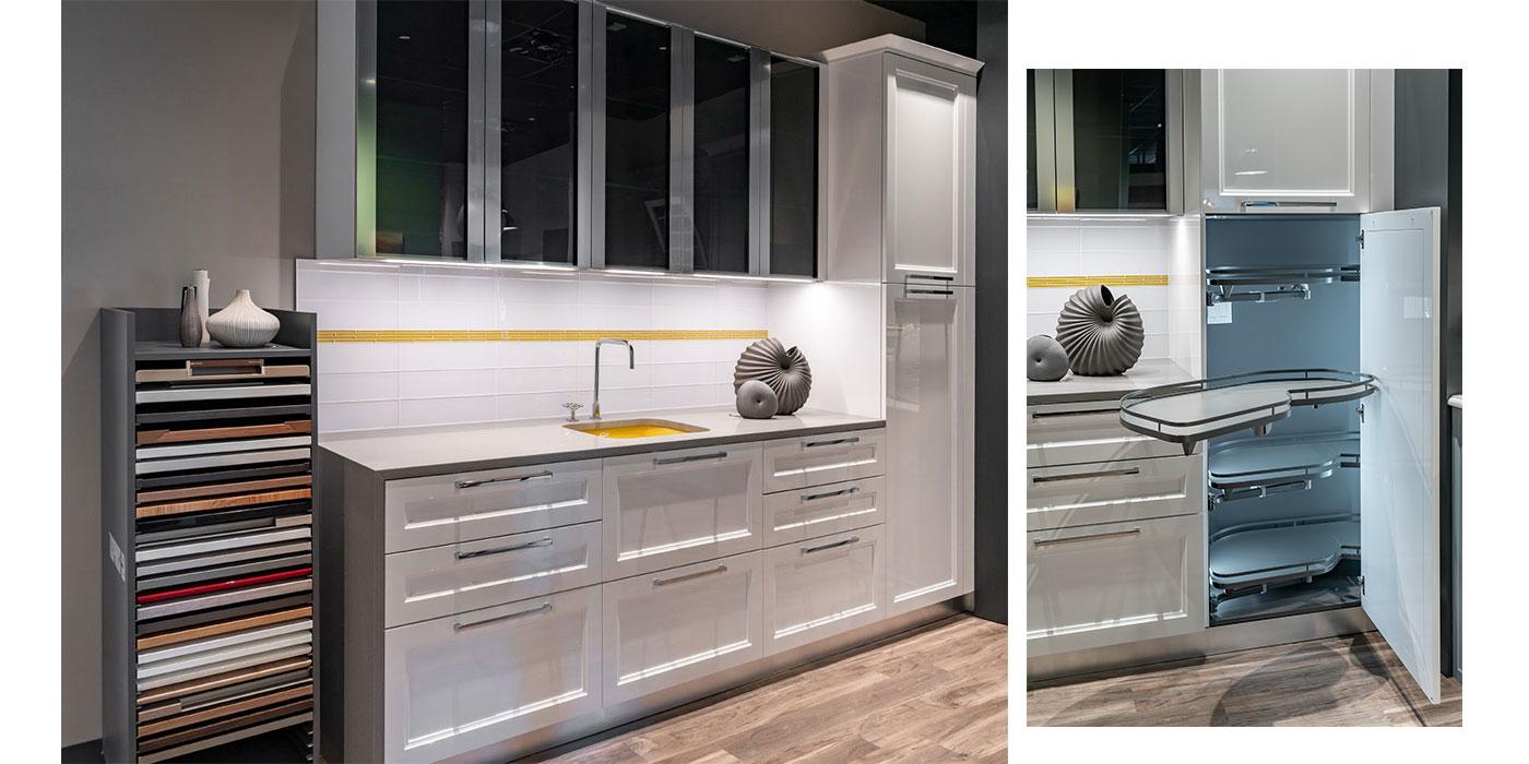 国际设计公司.'s "Marilyn Kitchen" featuring Composit cabinetry
